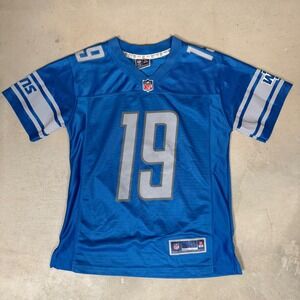 NFL Pro Line Detroit Lions Kenny Golladay 19 Jersey Blue Kids Medium
